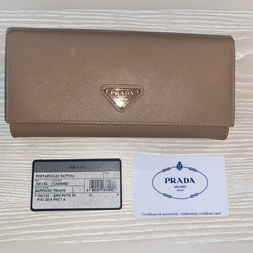 Prada Saffiano Wallet